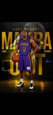 Headgear Classics Kobe Bryant Legend Mamba #8/#24 Pinstripe Basketball Jersey